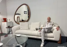 Marc Spakman from Spakman Interior Collections on the new sofa from the brand Porada, which was represented for the first time at Design District.