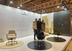 Tank Chairs by Lensvelt were presented by Kiefer Tuijn, Pieter Kraaijenbrink, and Eefje Sup.