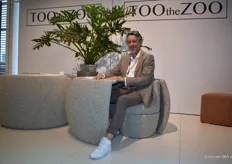 Jules Vreesweek from TOOtheZOO, a Dutch label that focuses on developing inspiring design furniture for offices, hotels, and public spaces, on the seating combination To The Point, intended for a flexible working environment.