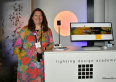 Ellen Goulmy from the Lighting Design Academy, which pointed out to visitors of the fair a wide range of light education, developed by and for creative and technical lighting professionals. "You can choose from light workshops, light courses, light software training, short and longer light education programs."