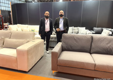 Muhammad Malik and Muhammad Raza from Sofa Expert have been to the January Furniture Show with their design, but this was the first time in Manchester.