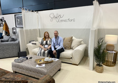 Sofa Connections are a family run company based in the West Midlands and have over 30 years experience designing and manufacturing high quality sofas, chairs and upholstery. At the fair were Sarah Oakley and her husband Matt, who recently took the reins of the company.