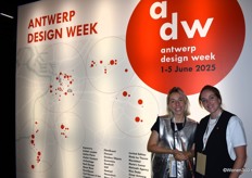 The organization of Antwerp Design Week (ADW) - from June 1 to 5, 2025, Antwerp and its wider region will once again set the stage for Belgium's largest design event - was also present at Maison&Objet, where Emma Vanbeckevoort (left) and Kato Theuns provided the right explanation about the event.