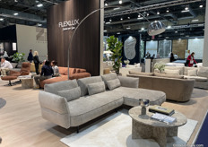 The Actona stand featured two brands: Sits and Flexlux. Here you can see the new Flexlux pieces.