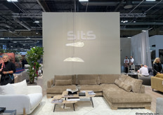 The Actona stand featured two brands: Sits and Flexlux. Here you can see the new Sits pieces.