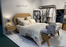 Also at the Hamam stand was the brand L'appartement. Both brands work mostly with famous department stores.