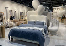 The Turkish brand Hamam recently expanded their bedding collection with furniture pieces.