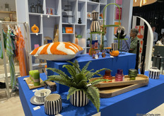 The Boltze stand featured a lot of bright and colourful decor pieces...