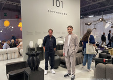 The two designers of 101 copenhagen: Kristian Sofus Hansen and Tommy Hyldahl. 