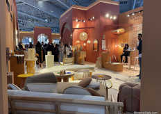 Artisanat du Maroc was a stand featuring several different brands from Marocco. From tapestries, to furniture, to decor.