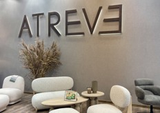 Polish company Atreve showed several pieces of upholstered furniture, which they specialise in.