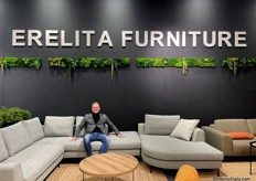 Edwin van de Berg (Monte Design) on Erelita Furniture's latest sofa.