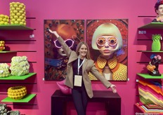 Joy Schönhofen for the brand-new, colorful collection by Kare Design. The German company had an enormous booth to showcase all its new products to the large international audience.