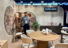 Designer Voicu Cretu from Nord Arin (Romania). 'Since 1920, we have been creating premium wood furniture for those who value artistry, sustainability, and enduring quality.'