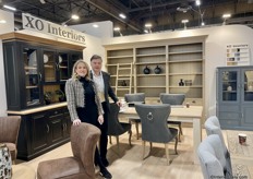 Peter and Teona Peovici from XO Interiors, who are also represented in the Netherlands.